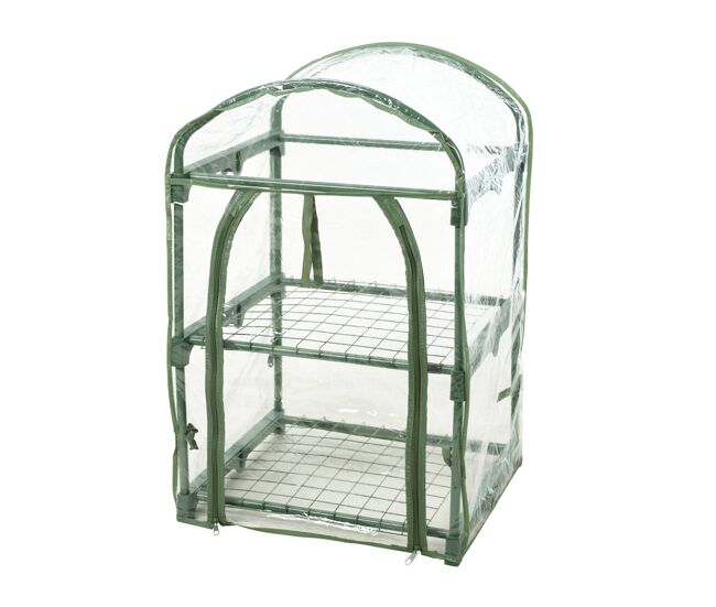 Estufa de 2 camadas well home com estrutura de metal