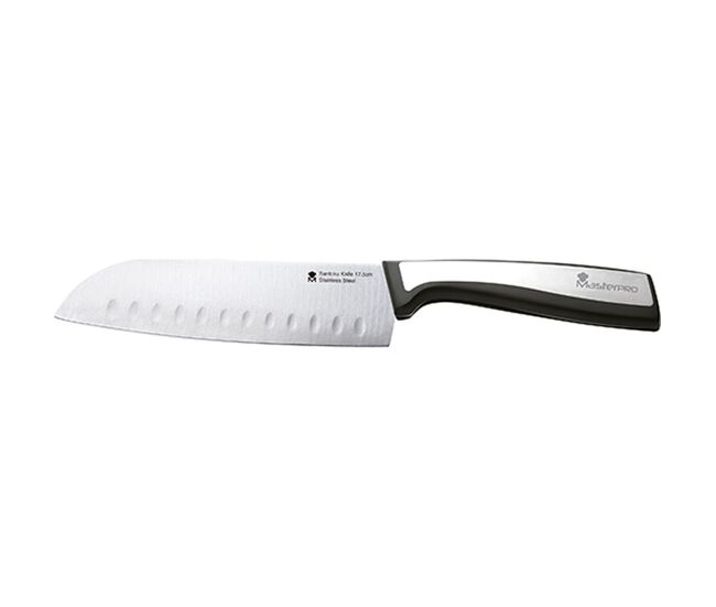 Faca santoku masterpro sharp aço inoxidável 17,5 cm