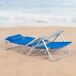 Aktive Pack de 2 cadeiras de praia dobráveis e reclináveis Aktive Pack de 2 cadeiras de praia dobráveis e reclináveis Azul