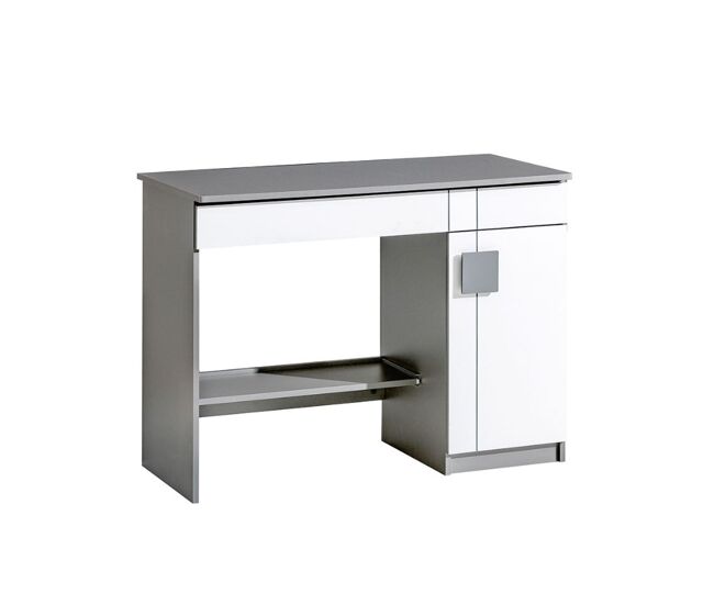 Secretária ambihome mayor - branco/antracite, c110xp55xa79cm