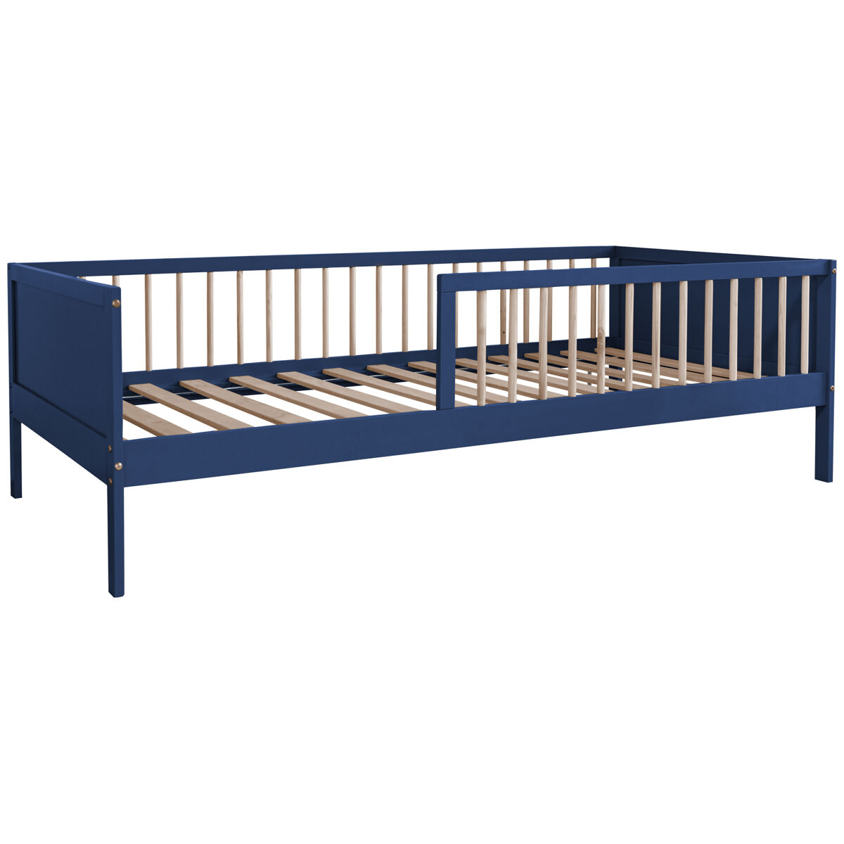 Cama de enfant 190x90cm bleu escuro adam