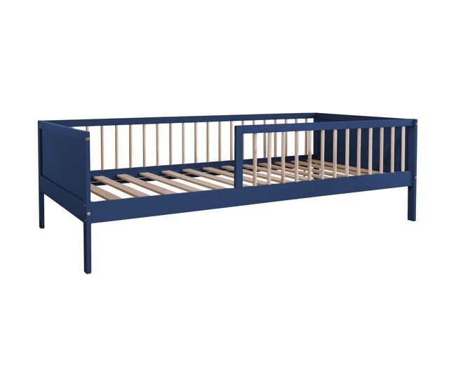 Cama de enfant 190x90cm bleu escuro adam