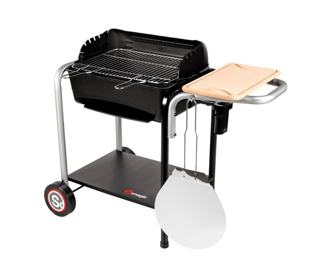 Somagic - churrasco a carvão roma com cozedura de pizza