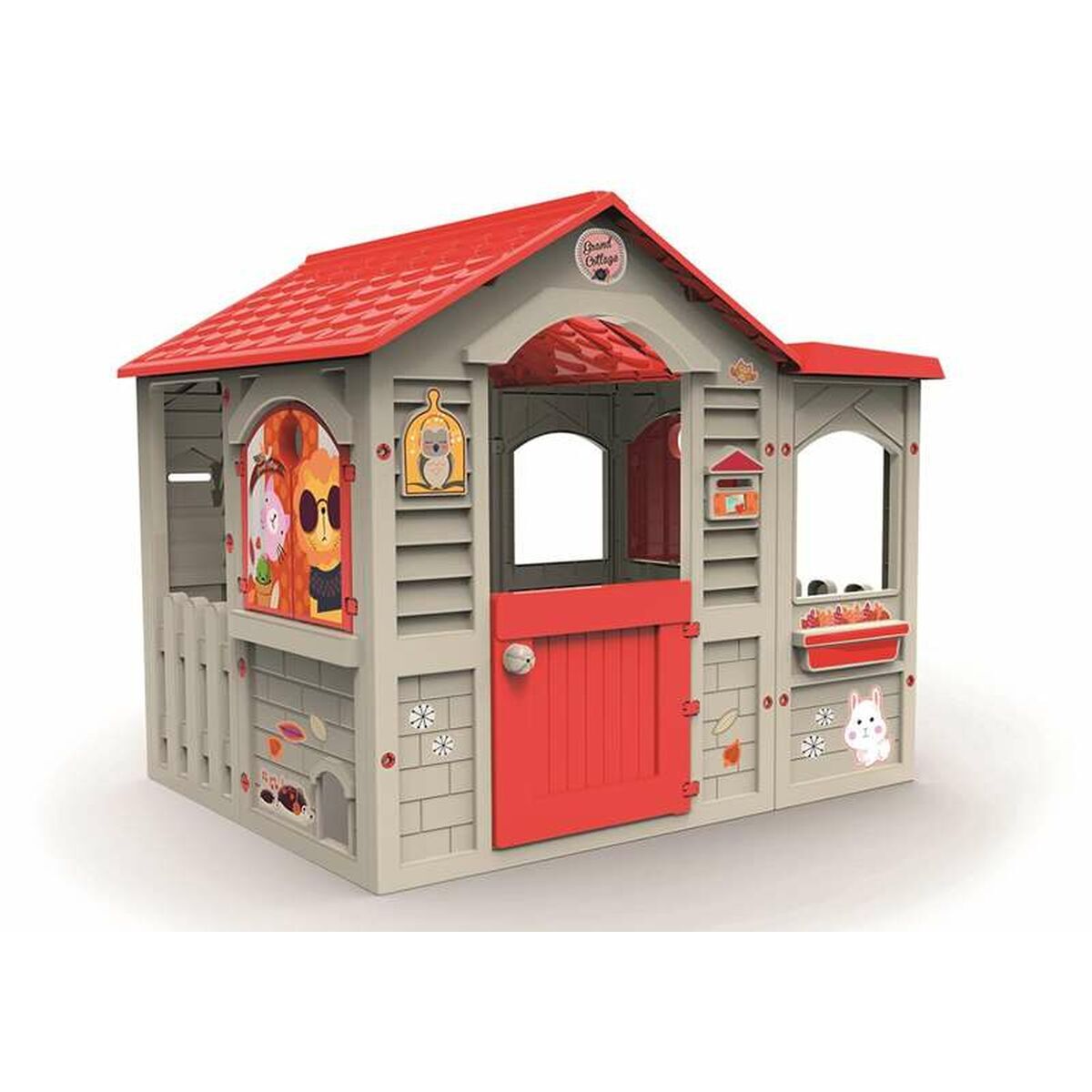 Casa infantil de brincar chicos grand cottage xl 122 x 103 x 104 cm