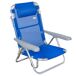 Aktive Pack 2 cadeiras de praia dobráveis multiposição Aktive Pack 2 cadeiras de praia dobráveis multiposição Azul