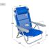 Aktive Pack 2 cadeiras de praia dobráveis multiposição Aktive Pack 2 cadeiras de praia dobráveis multiposição Azul