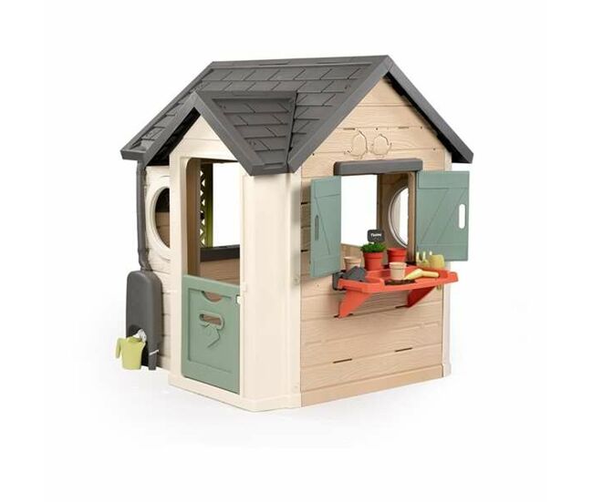 Casa infantil de brincar smoby life garden
