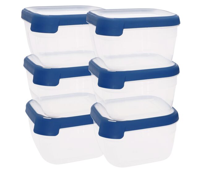 Curver pack 6 recipientes herméticos (1,2l)