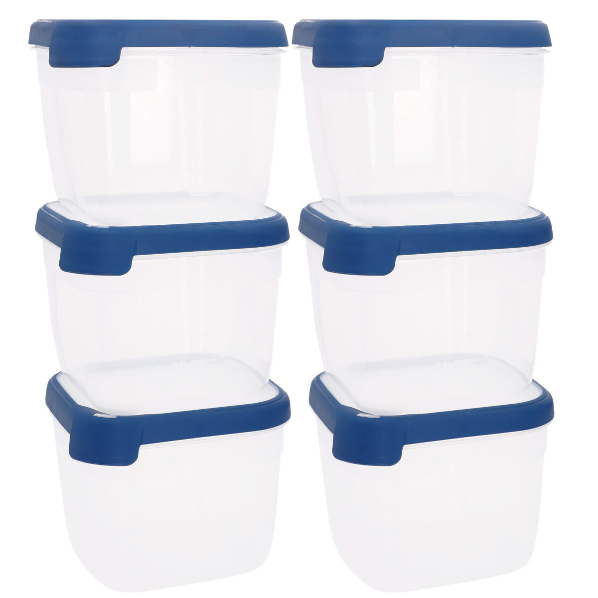 Curver Pack 6 recipientes herméticos