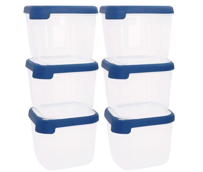 Curver pack 6 recipientes herméticos (1,8l)