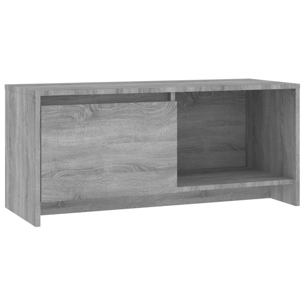 Móvel de tv - modulo de tv - armário de tv 90x35x40 cm derivados de madeira sonoma cinzento