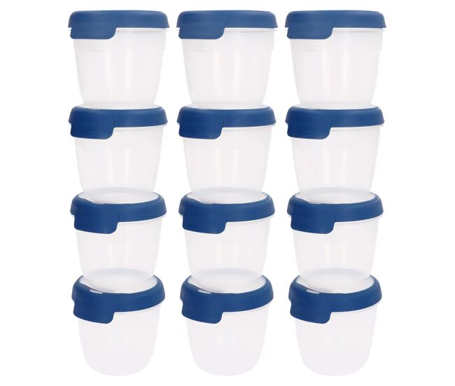 Curver pack 12 recipientes herméticos (0,4l)