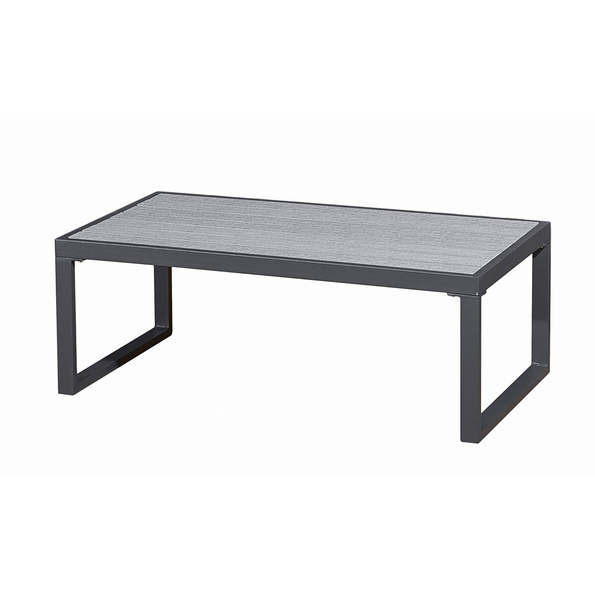 Mesa de centro de jardim xl sevilha cinzenta