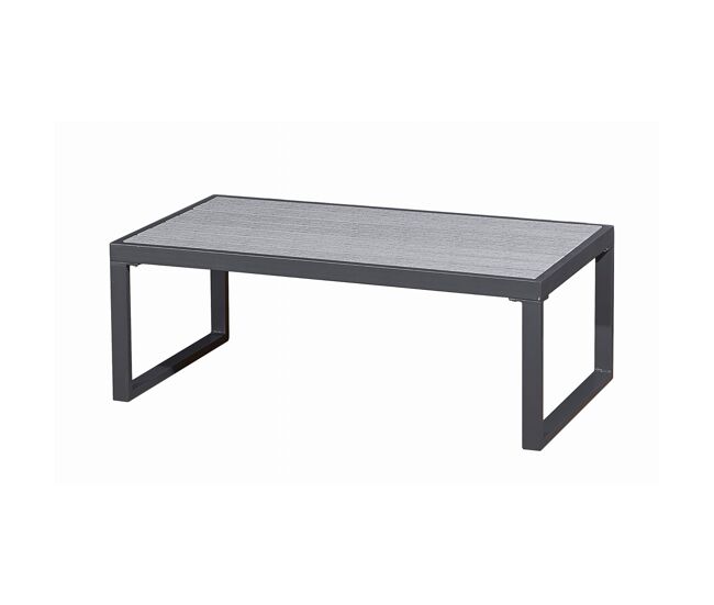 Mesa de centro de jardim xl sevilha cinzenta