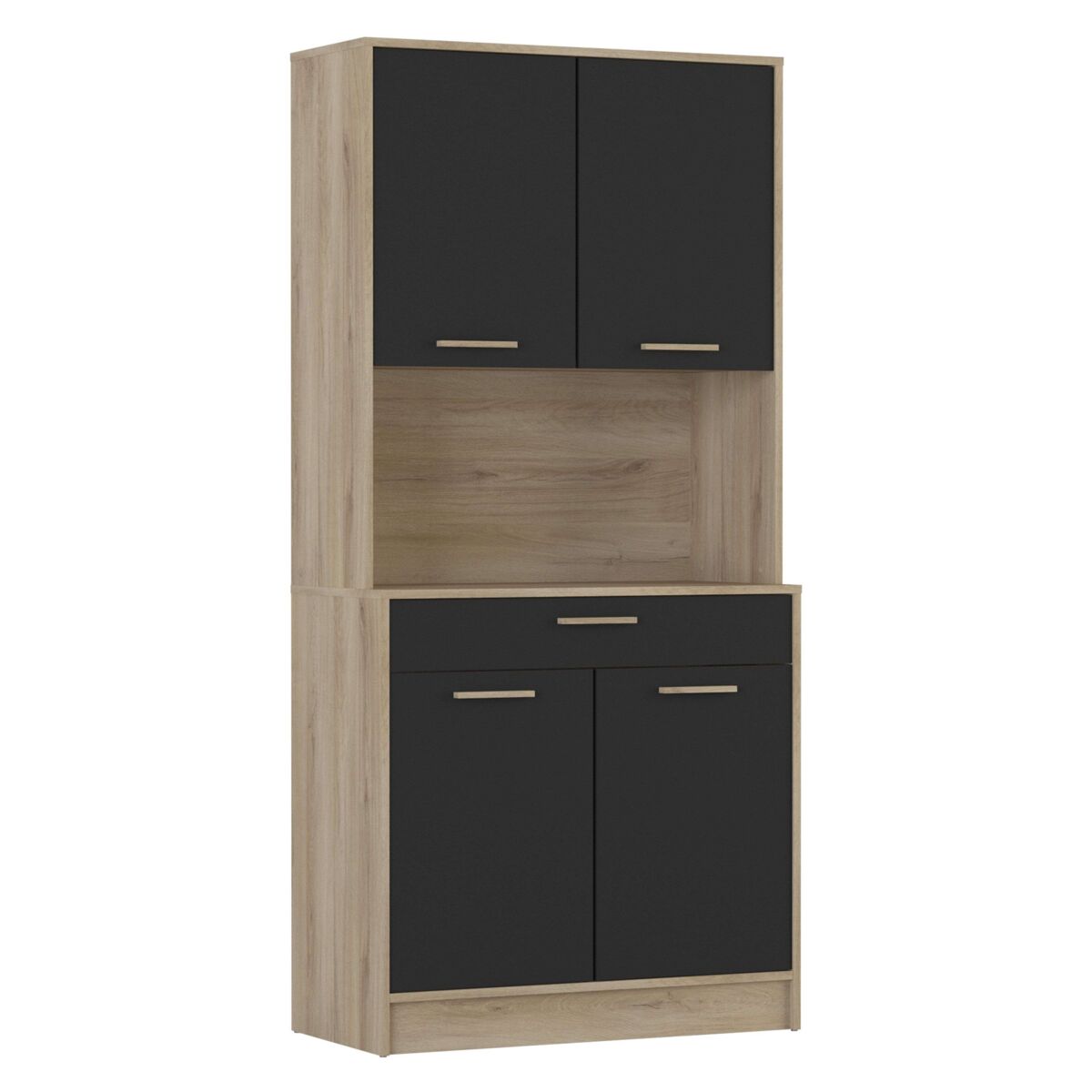 Armário de cozinha industrial Dolce com 1 gaveta e 4 armários