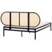 Beliani Cama Hierro BOULIN 181x208 Beliani Cama Hierro BOULIN 181x208 Preto