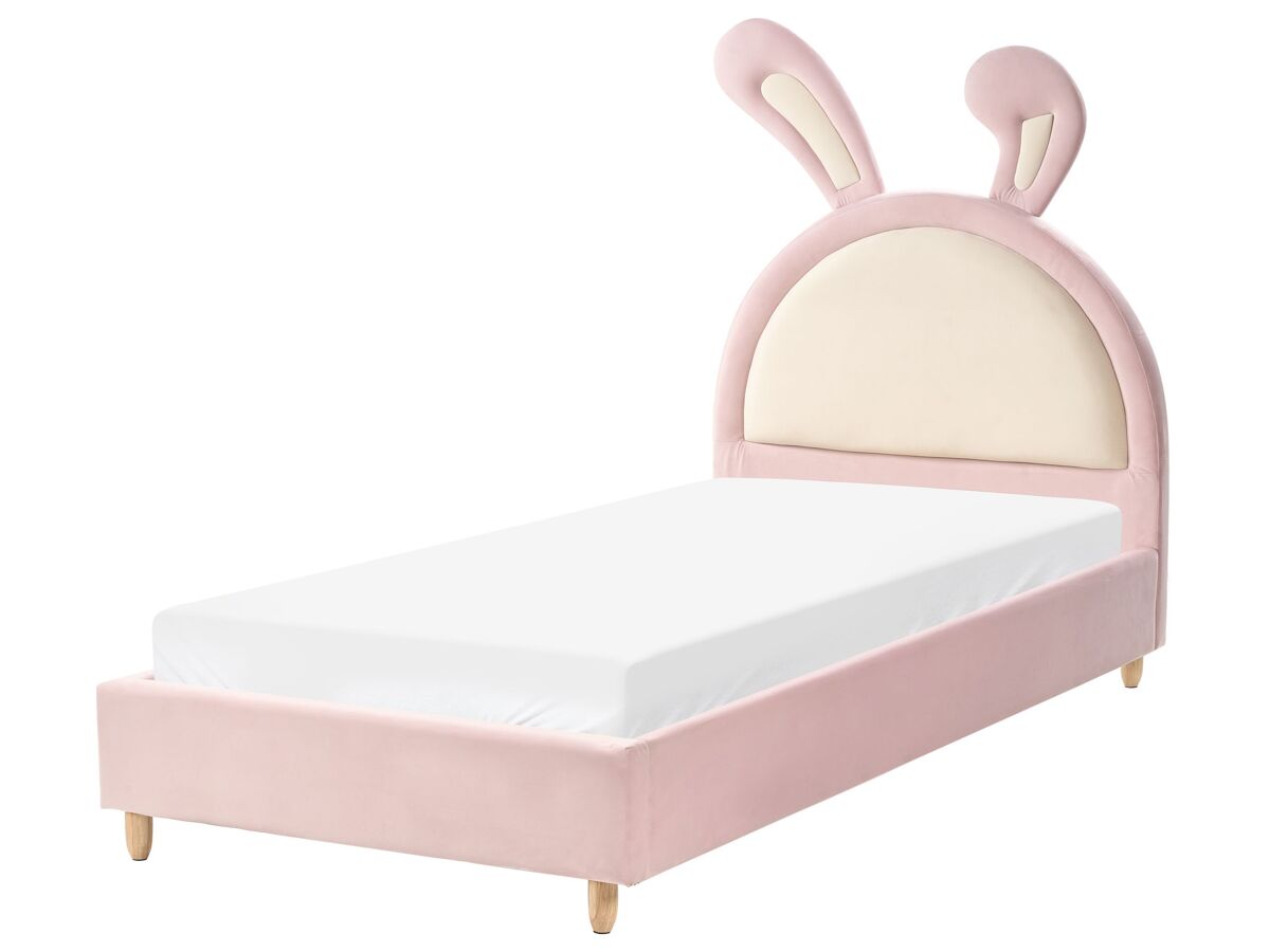Beliani Cama infantil Terciopelo LALLIAS