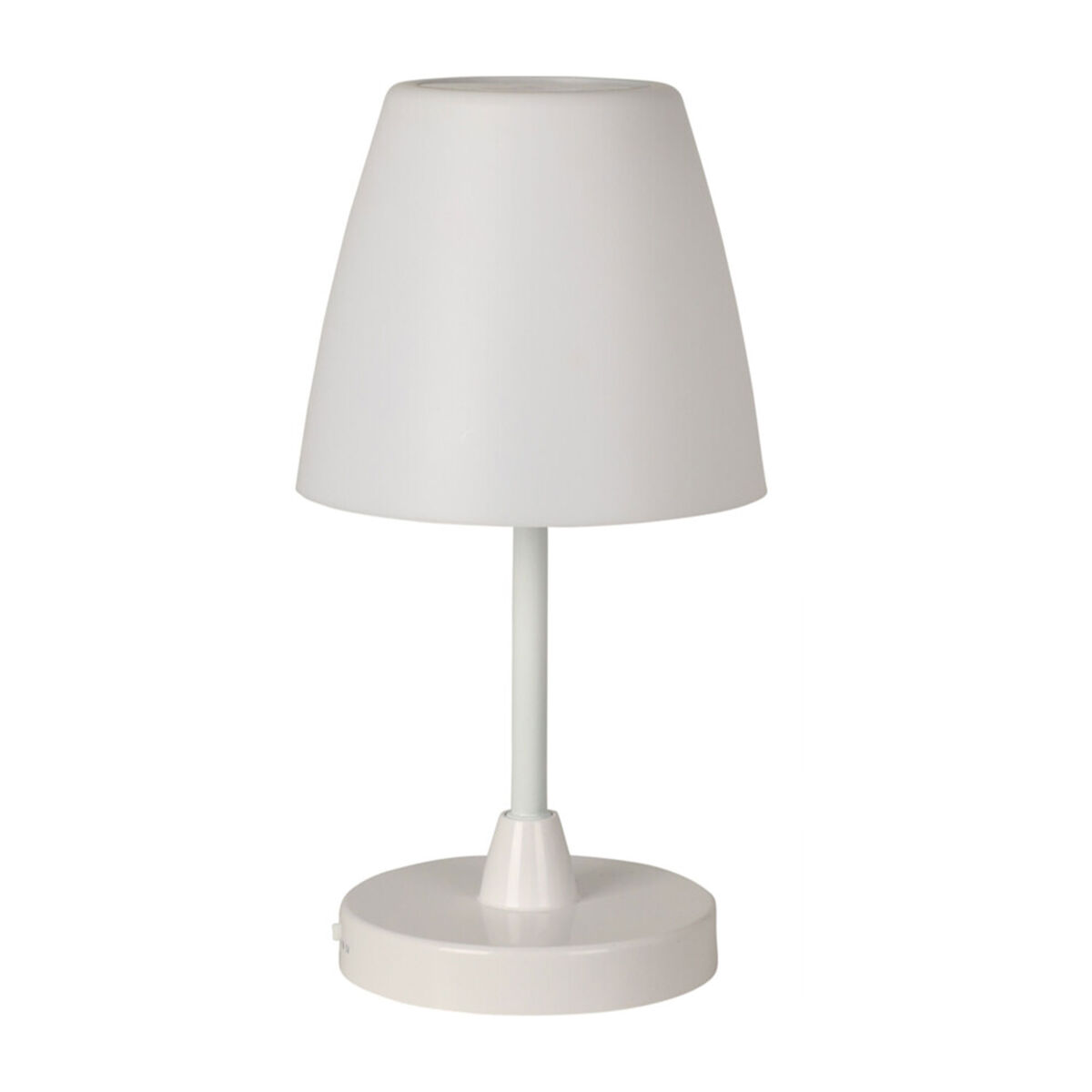 Candeeiro de mesa led recarregável well home com 3 níveis de brilho