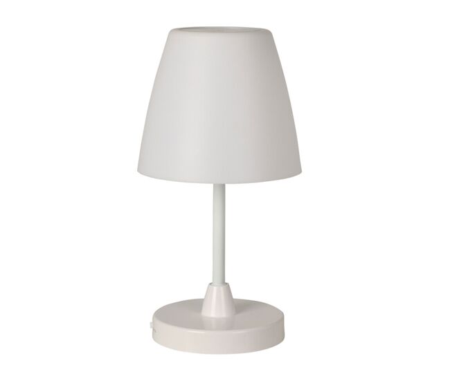 Candeeiro de mesa led recarregável well home com 3 níveis de brilho