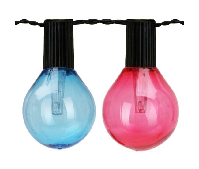 Well home conjunto de 20 luzes solares quentes para festas com painel de led
