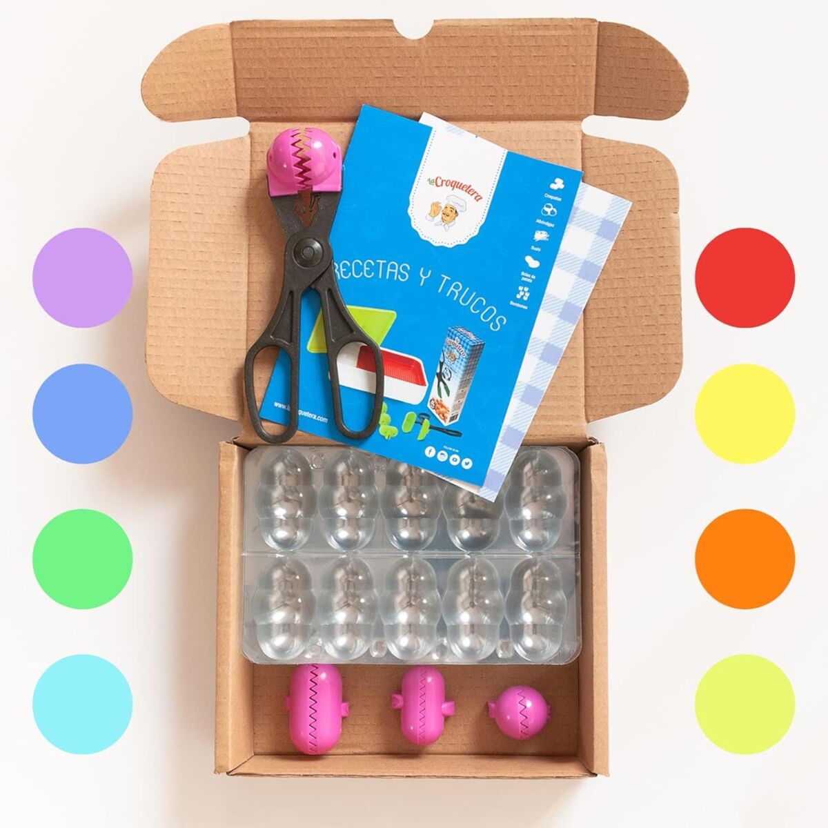 Kit básico La Croquetera + pacote de utensílios multiuso