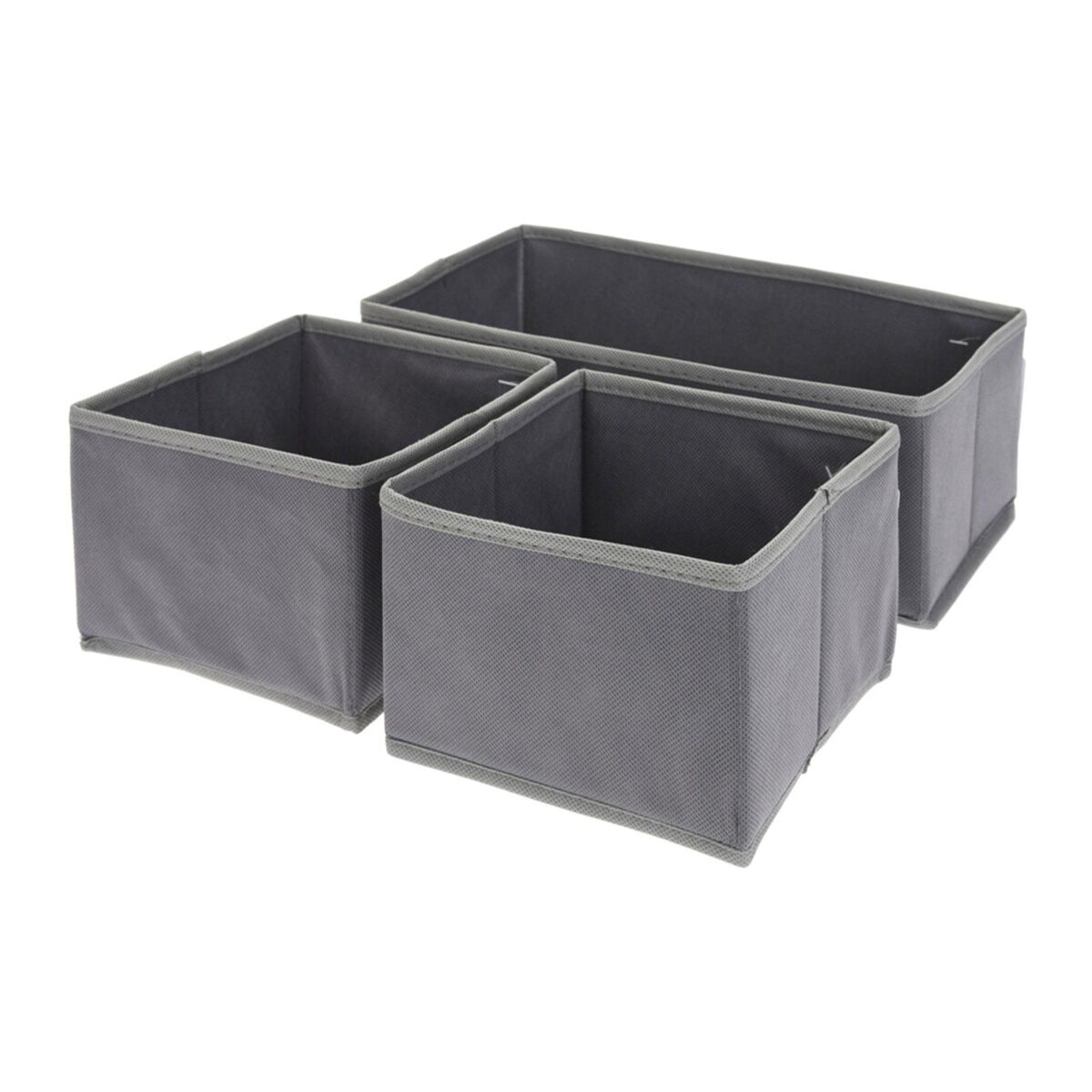Conjunto organizador de 3 peças well home