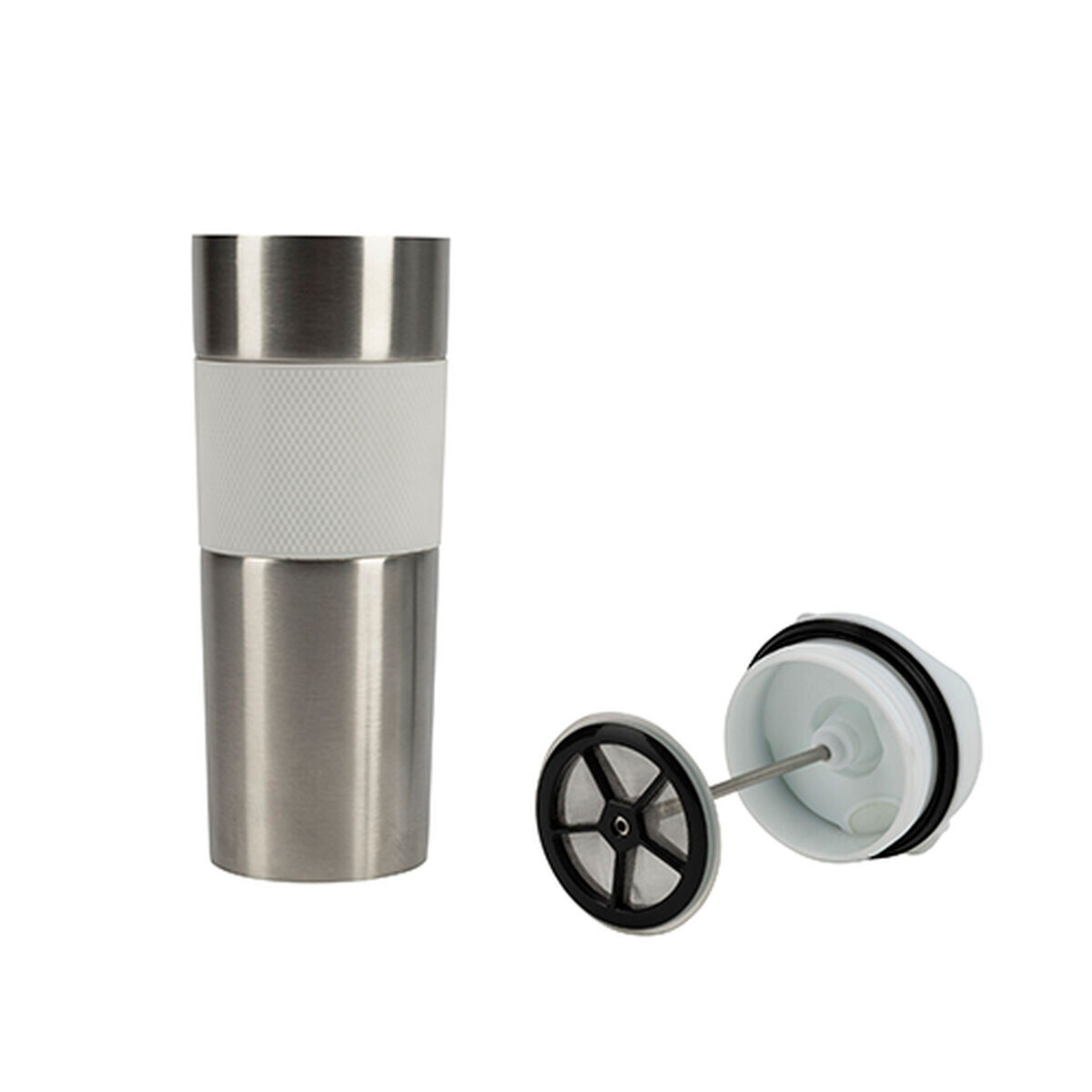 Caneca de Aço Inoxidável Coffe & Tea Lovers