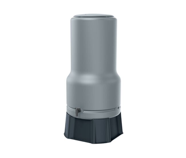 Garrafa de água da chuva aquabell 200l gris claro