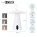 Candeeiro de mesa recarregável Well Home branco Ø15x17cm Candeeiro de mesa recarregável Well Home branco Ø15x17cm Branco