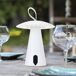 Candeeiro de mesa recarregável Well Home branco Ø15x17cm Candeeiro de mesa recarregável Well Home branco Ø15x17cm Branco