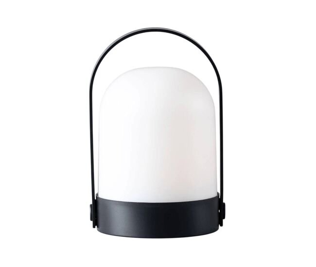 Well home candeeiro de mesa em polipropilenoalt.21cm preto