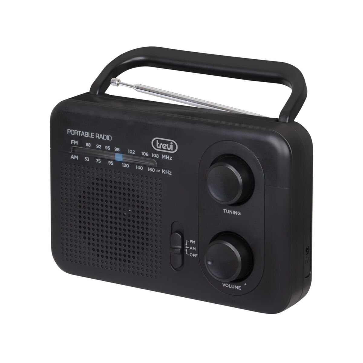 Rádio trevi 0ra7f6400 preto