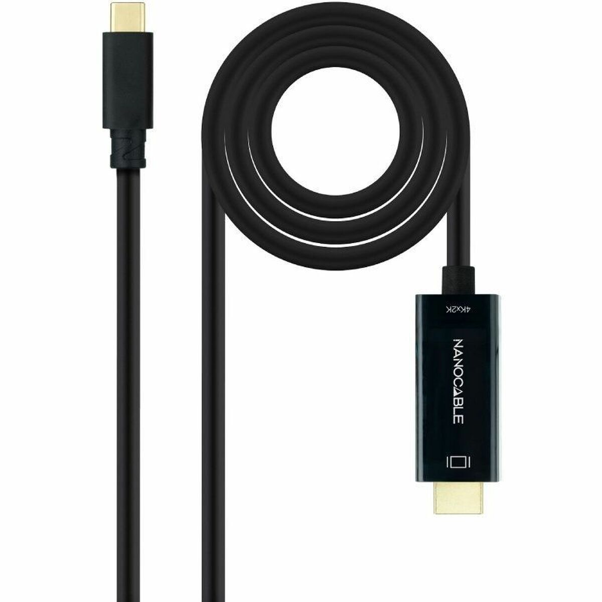 Cabo usb-c para hdmi nanocable 10.15.5135 5 m noir