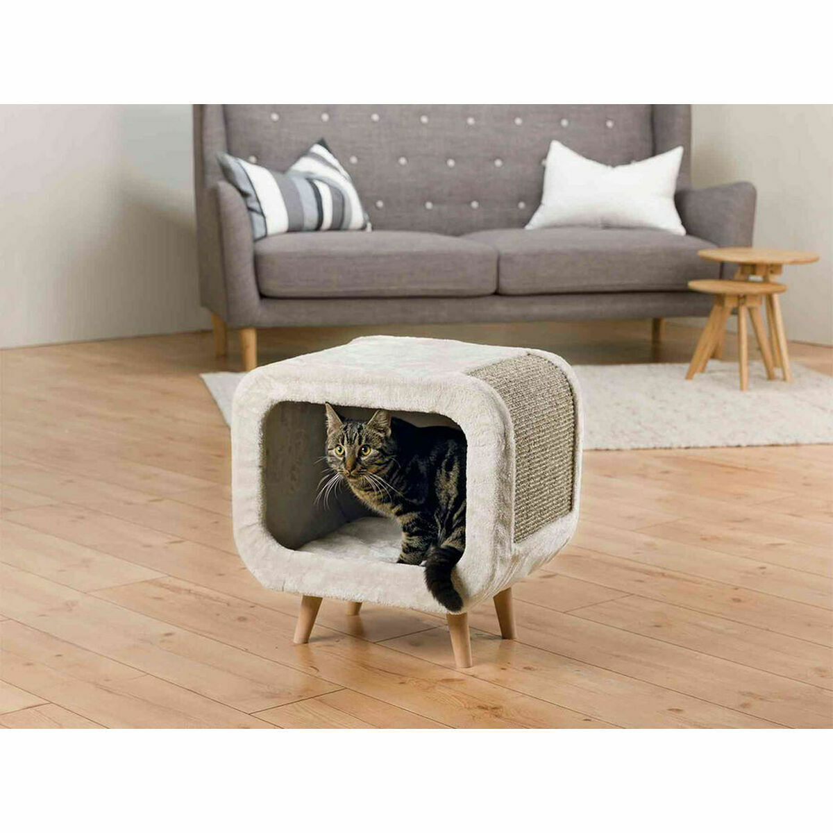 Cama para gato trixie 44430 gris