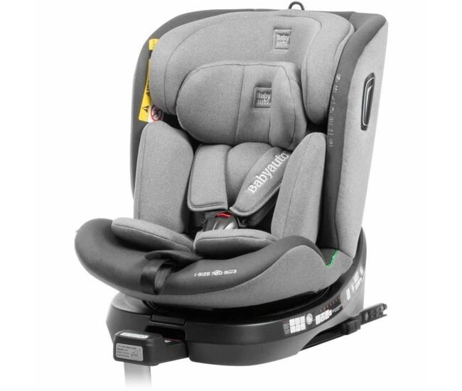 Cadeira para automóvel babyauto antracite 0 (de 0 a 10 kilos) i (9 - 18 kg) ii (15-25 kg) iii (22 - 36 kg) infantil ece r129