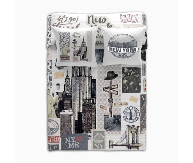 Colcha bouti ny travel cama 90
