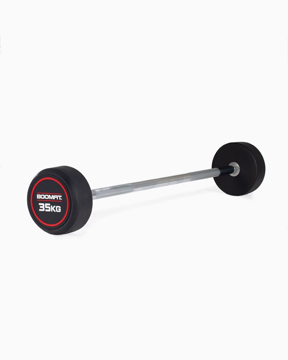 Barra peso fixo 35kg - boomfit