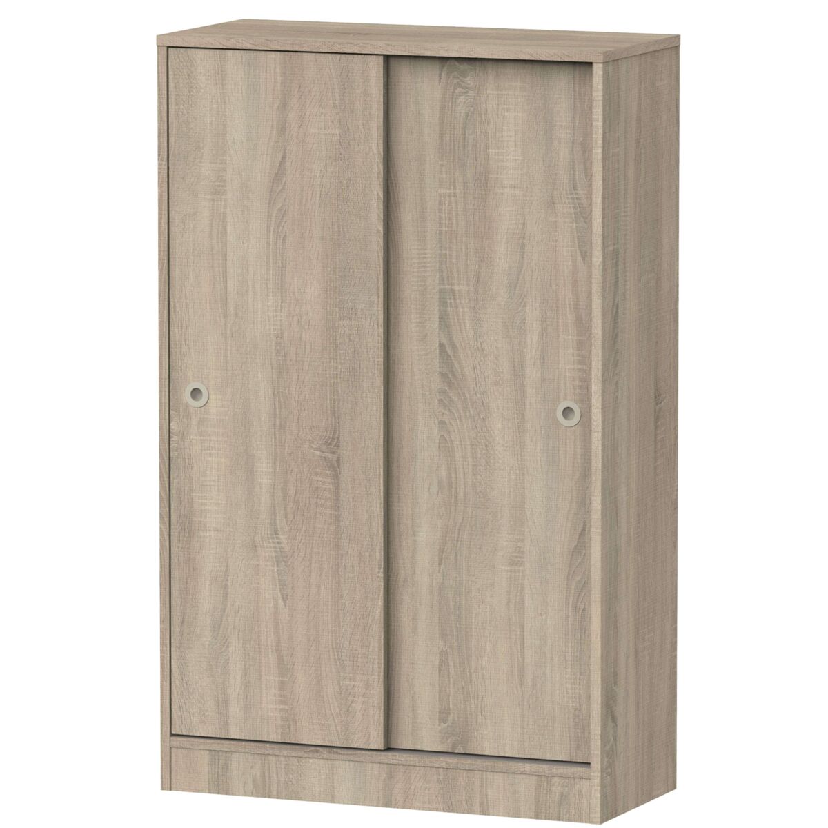 Armário auxiliar baixo turin 2 portas 3 prateleiras cambrian móvel de armazenamento multiuso 120x74x33 cm