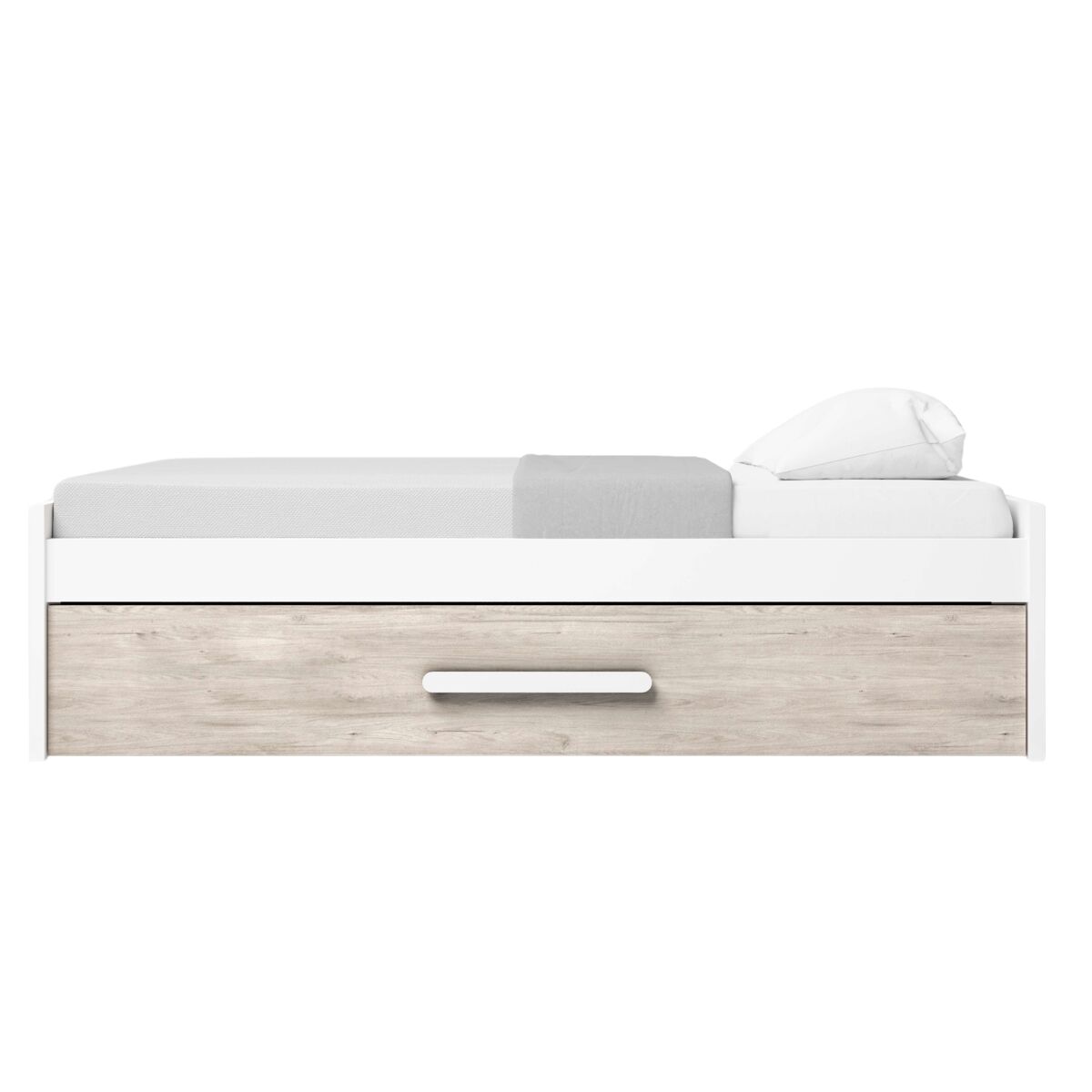 Miroytengo Estelle Moderna Pacote De Móveis Para Quarto Infantil Juvenil Pacote De Móveis Em Carvalho E Saara Branco