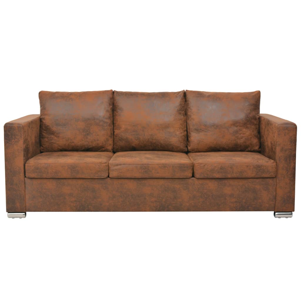 Sofá-cama de 3 lugares para sala de estar cama de hóspedes cama de dia dobrável para sala de estar assentos interiores de casa 191 x 73 x 82 cm couro