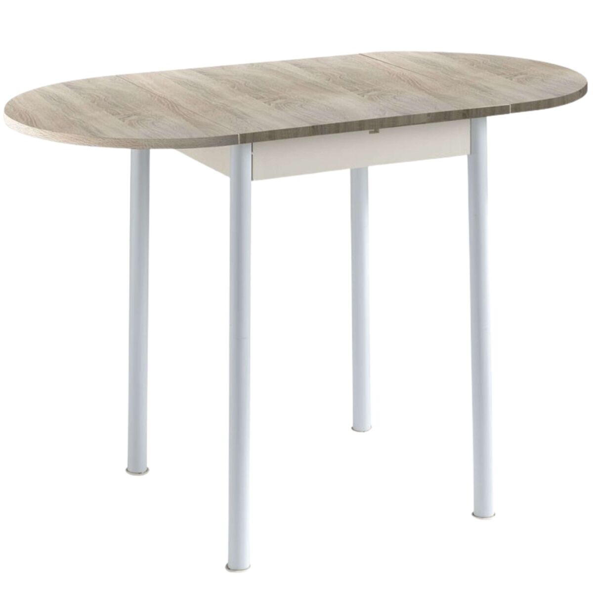 Mesa extensível Butterfly e 2 cadeiras de cozinha 55x61