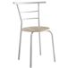 Mesa extensível Butterfly e 2 cadeiras de cozinha 55x61 Mesa extensível Butterfly e 2 cadeiras de cozinha 55x61 Branco/ Madeira