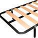 Pacote de 4 pés de metal com grampos para bases de cama 30 Pacote de 4 pés de metal com grampos para bases de cama 30 Preto