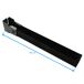 Pacote de 4 pés de metal com grampos para bases de cama 50 Pacote de 4 pés de metal com grampos para bases de cama 50 Preto