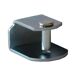 Pacote de 6 grampos metálicos para bases de cama antirruído Pacote de 6 grampos metálicos para bases de cama antirruído Preto