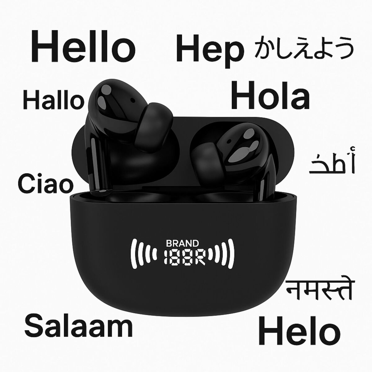 Fones de ouvido sem fio ai translator