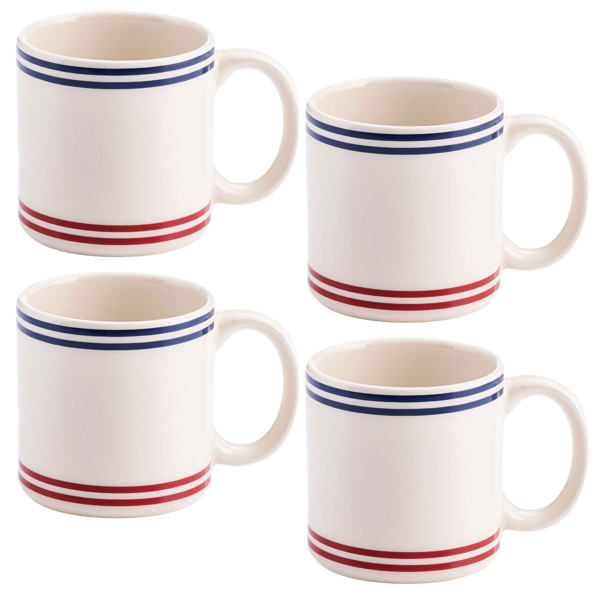 Conjunto 4 Peças Canecas em Grés The Goose