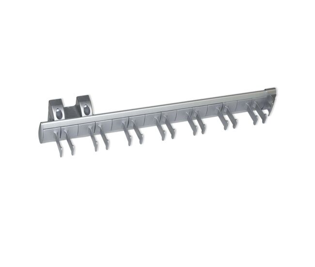 Organizador de armário com suporte de cinto auto-removível 45x8x9 cm