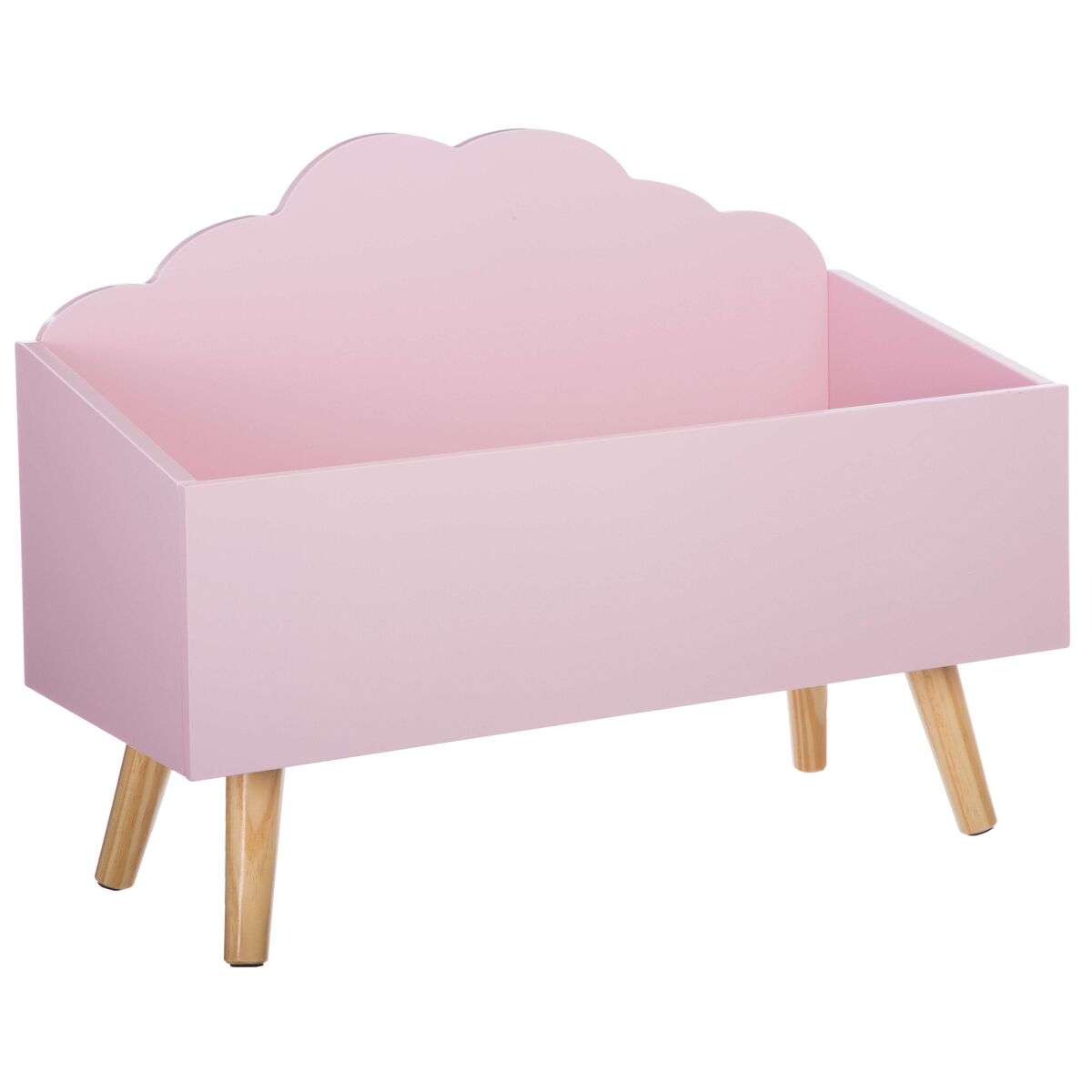 Baú infantil Douceur Cloud com pernas