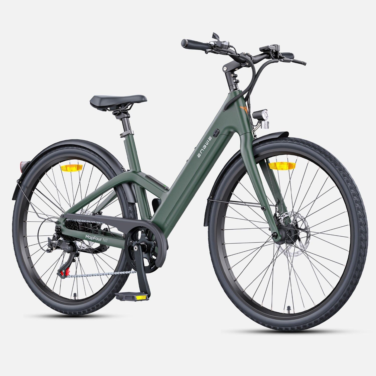 Bicicleta Elétrica ENGWE N1 AIR ST - Motor 250W Bateria 36V10Ah Pneus De 27.5 Polegadas Travões De Disco Mecânicos